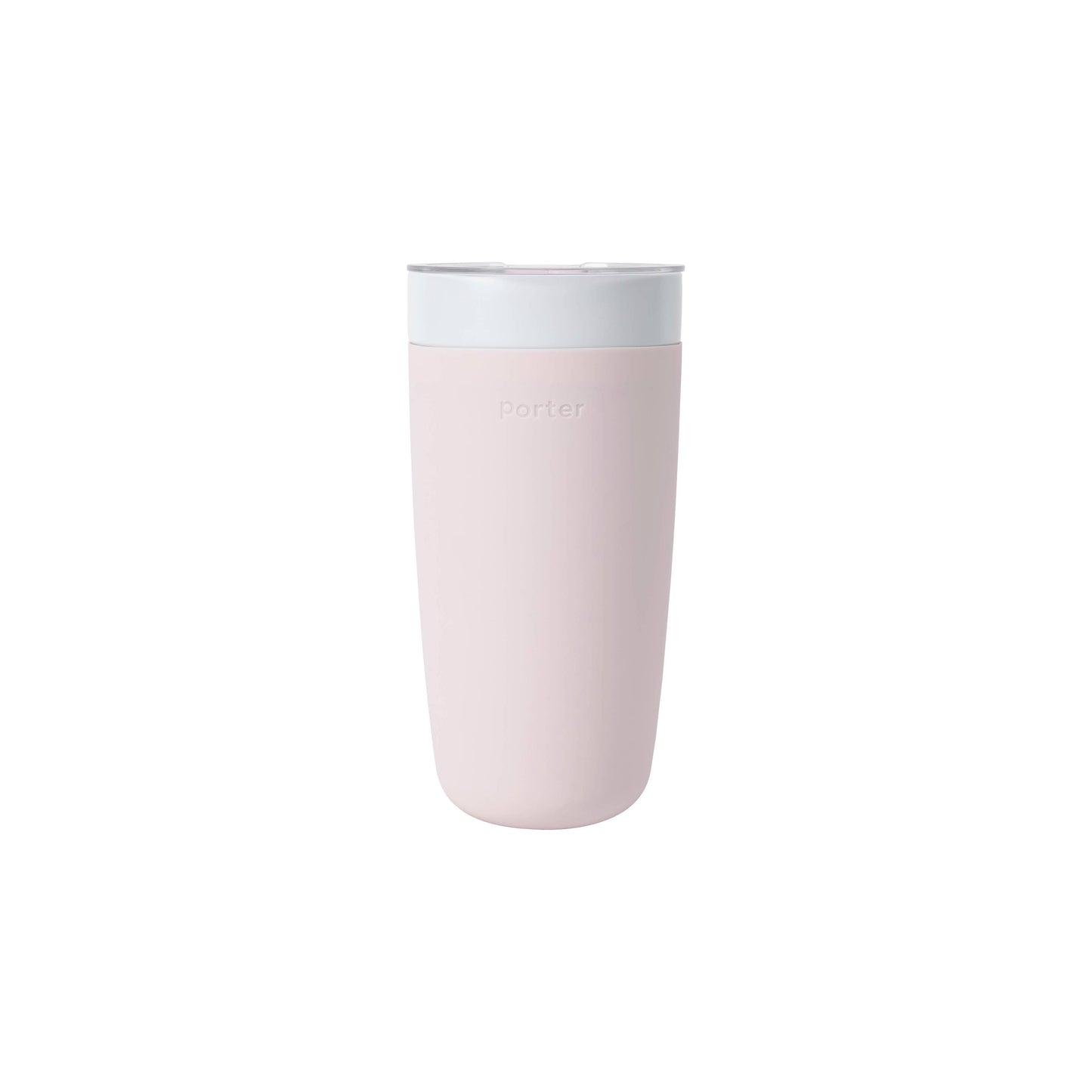 Insulated Ceramic Stainless Steel Coffee & Drink Tumbler: Terrazzo Blush