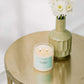 Calyan Wax Co. - Sea Mist + Freesia - Glass Tumbler Soy Candle