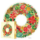Holiday Wreath Christmas Puzzle