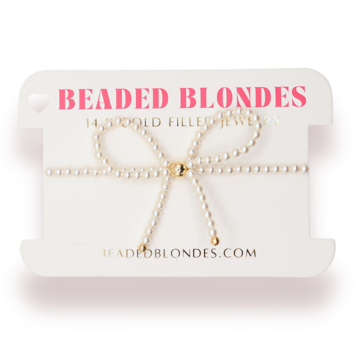 Pearl Bow Bracelet