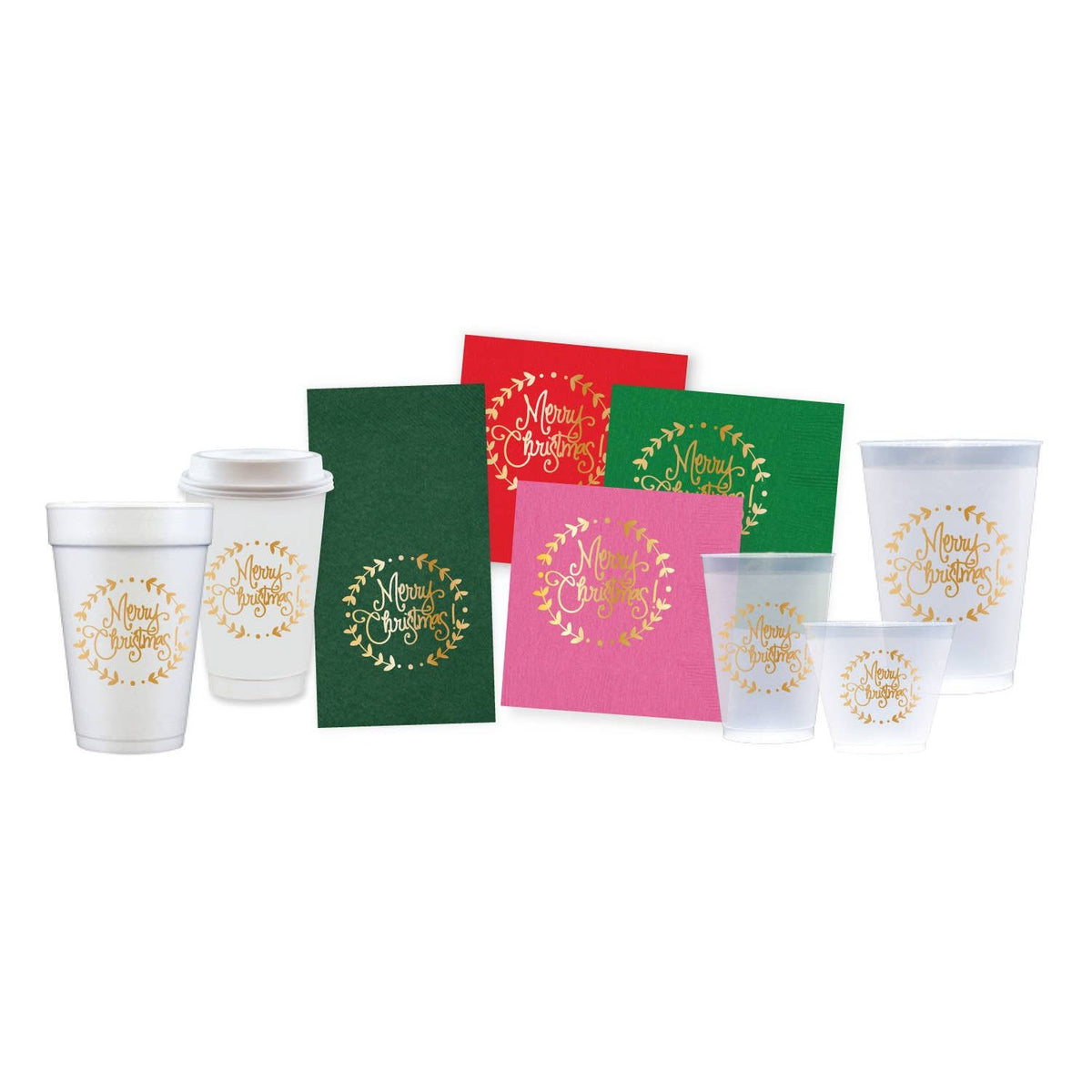 Christmas Wreath | To-Go Coffee Cups