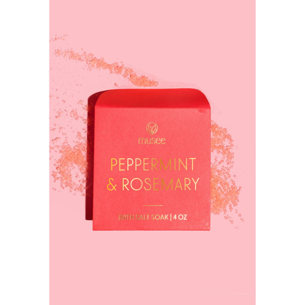 Peppermint & Rosemary Mini Salt Soak