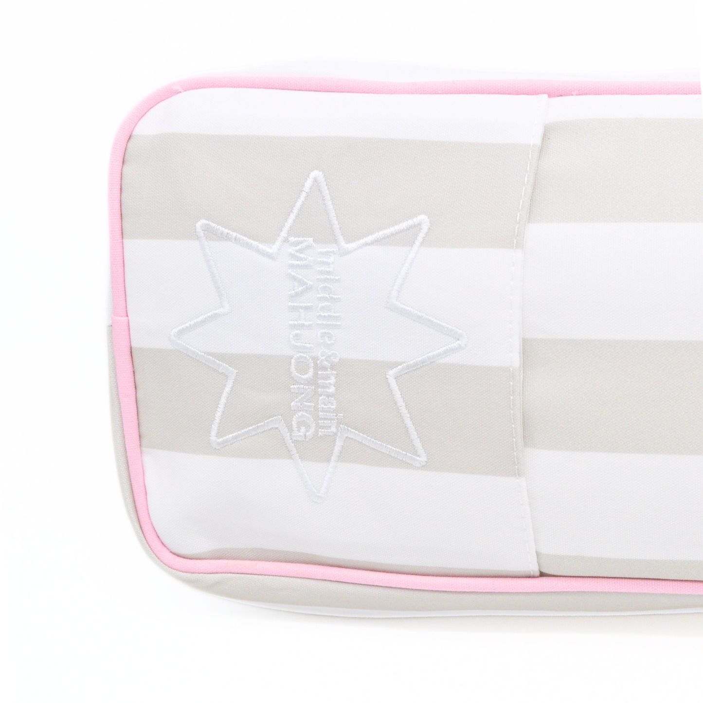 Middle & Main Mahjong - Traveling Tiles Mahjong Rack Bag (Grounded Grey)