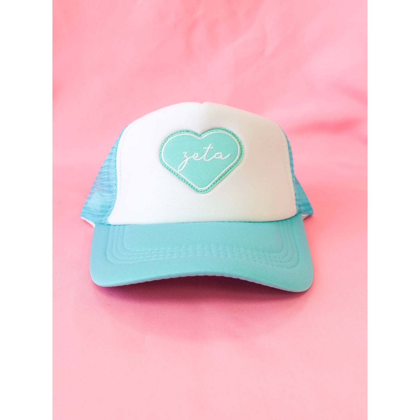 ZETA TAU ALPHA Sorority Heart Trucker Hat