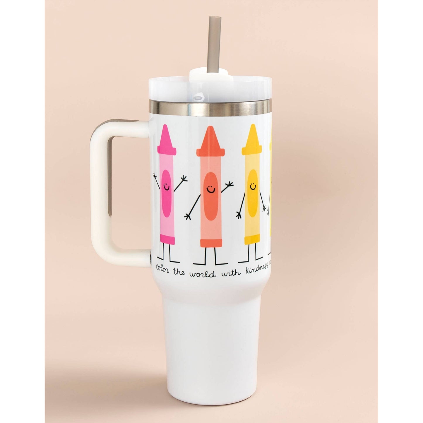 Color The World With Kindness 40oz Tumbler
