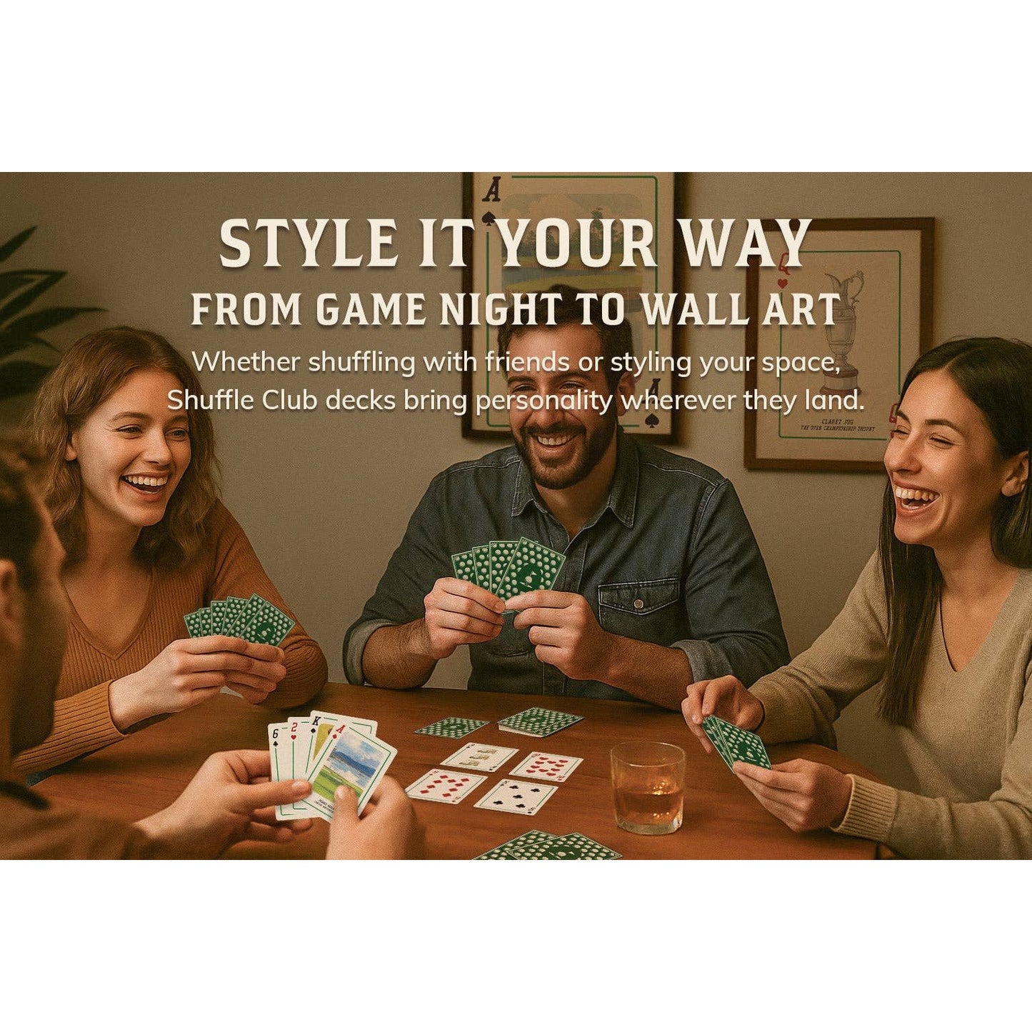 Shuffle Club Co - Golf Edition Playing Cards