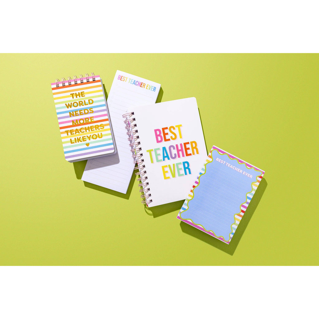Best Teacher Ever Notepad with Magnet