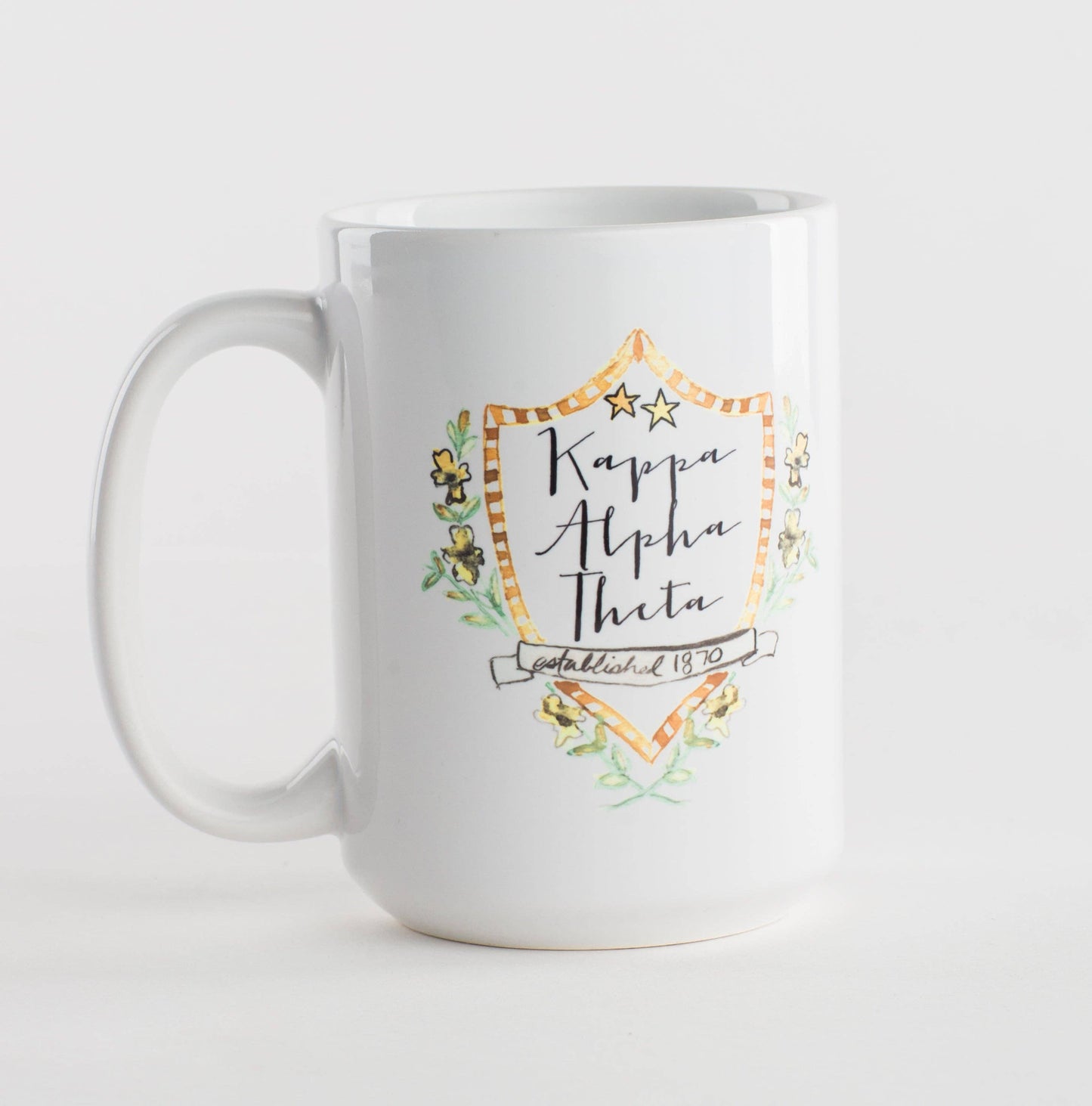 Kappa Alpha Theta  Sorority & Greek MOTIF Mug