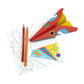 D.I.Y. Paper Air Planes Activity Kit - Set of 24 Designs