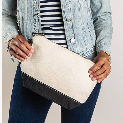 ShoreBags - All In Zip Top Pouch: Cobalt