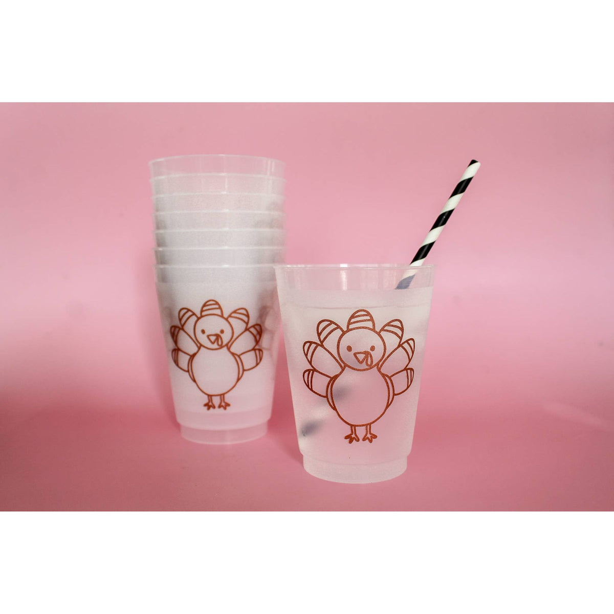 Thanksgiving Turkey Party Cups