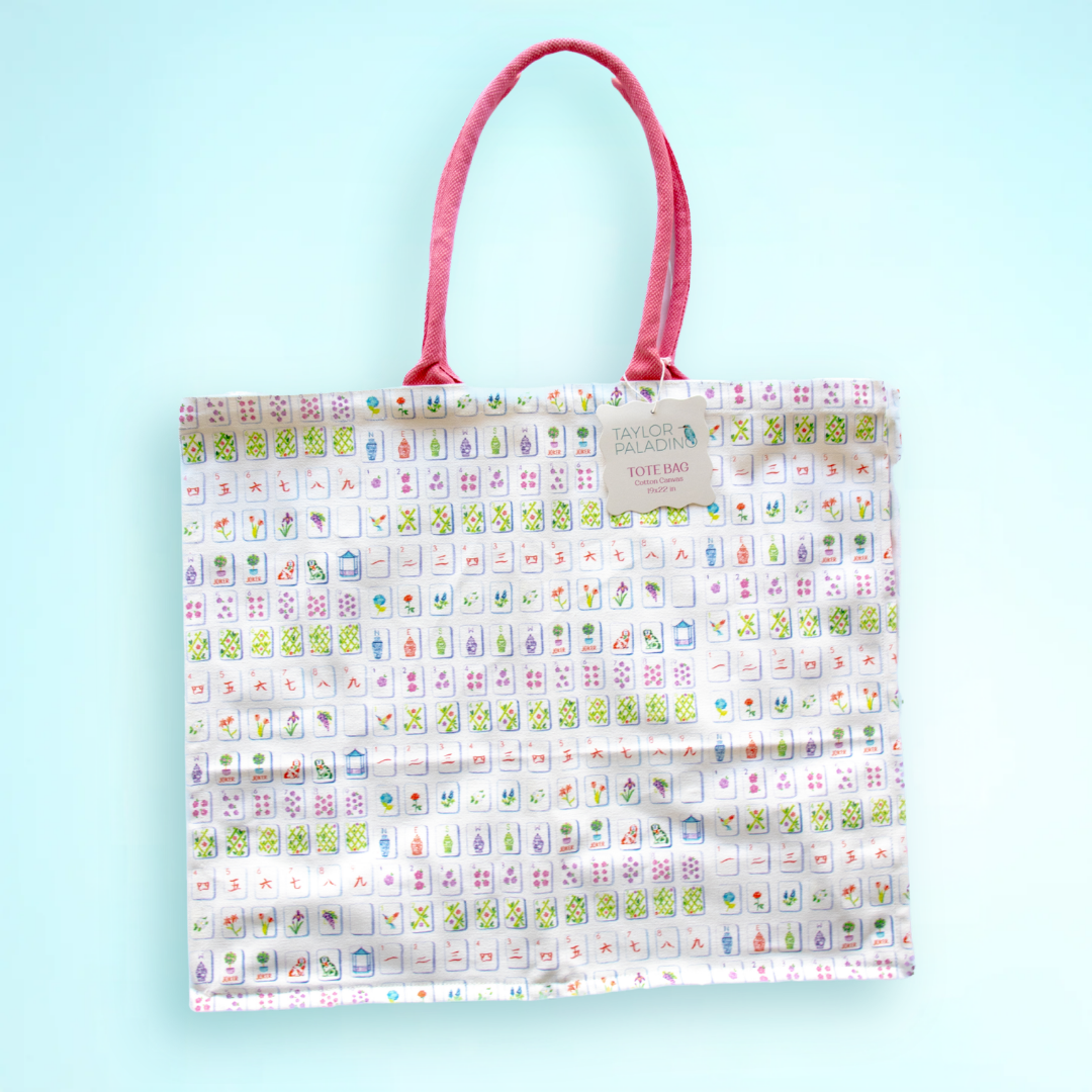 Taylor Paladino - Mahjong Tiles Tote Bag