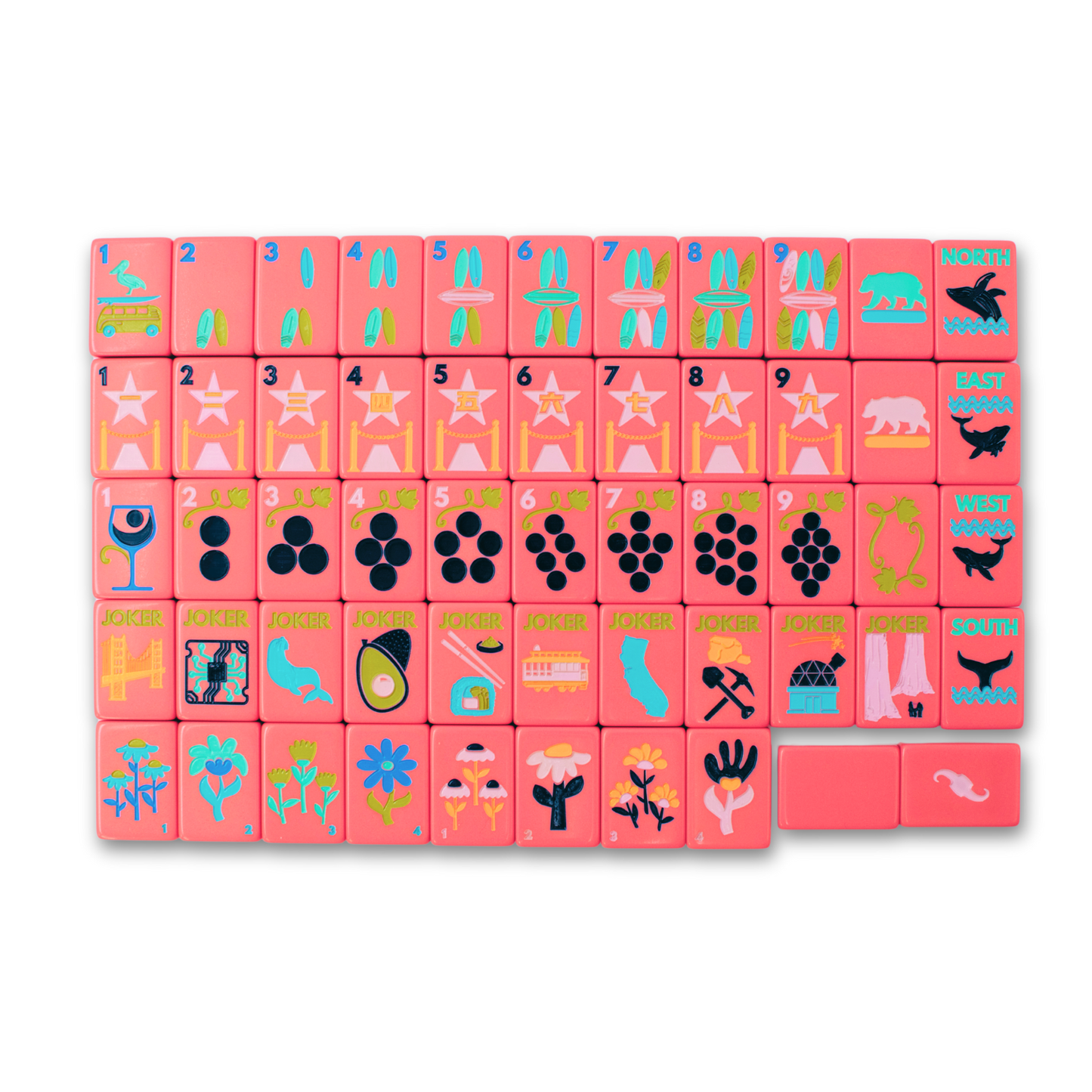My Fair Mahjong - THE CALIFORNIA SERIES | Mahjong with West Coast Flair