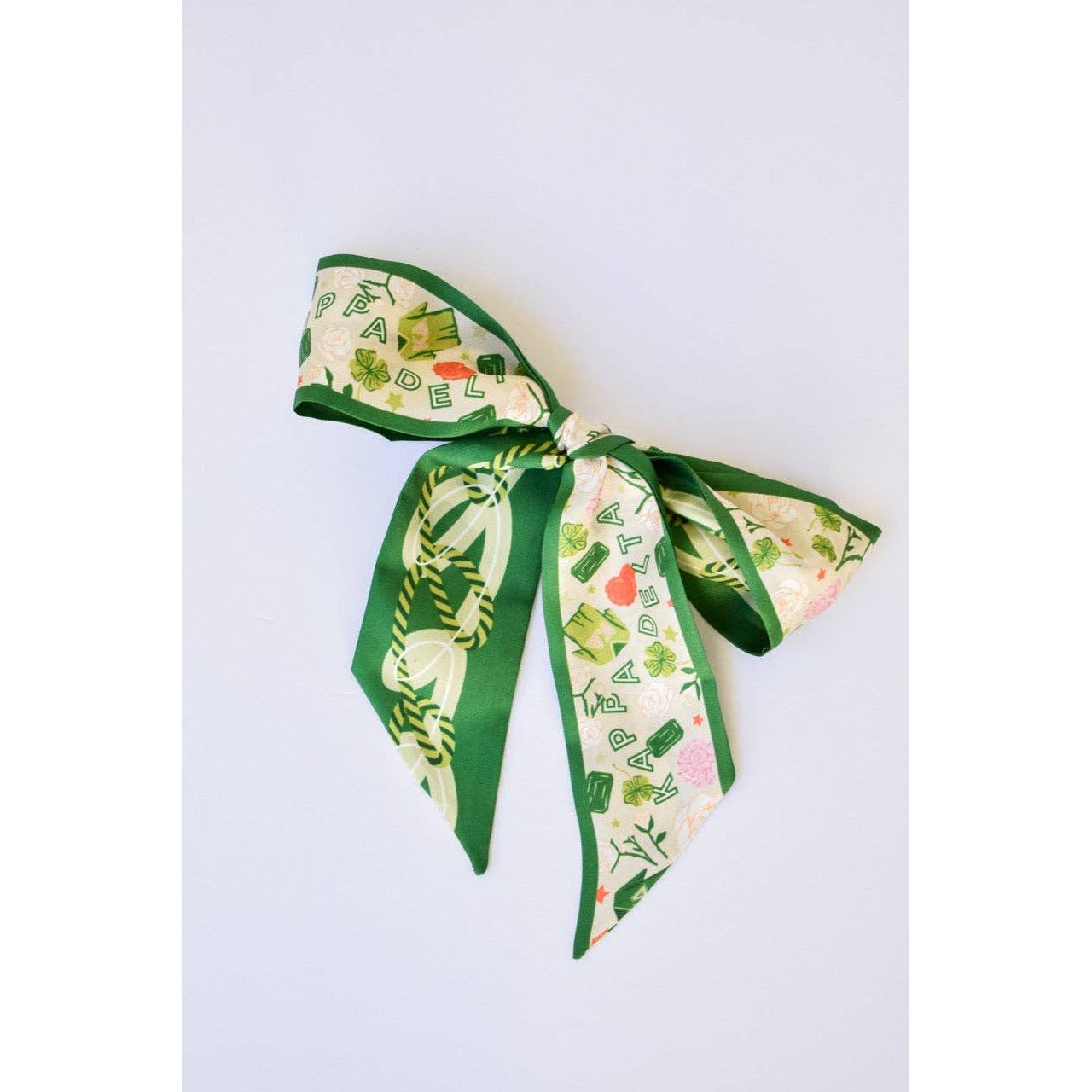 Saturday Silks - Kappa Delta Skinny Scarf