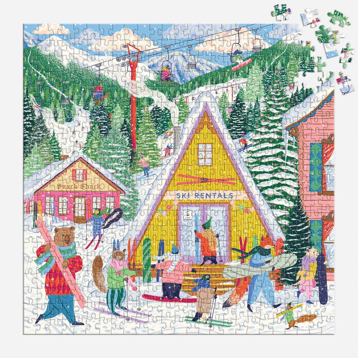 Emily Taylor's Ski Village Puzzle