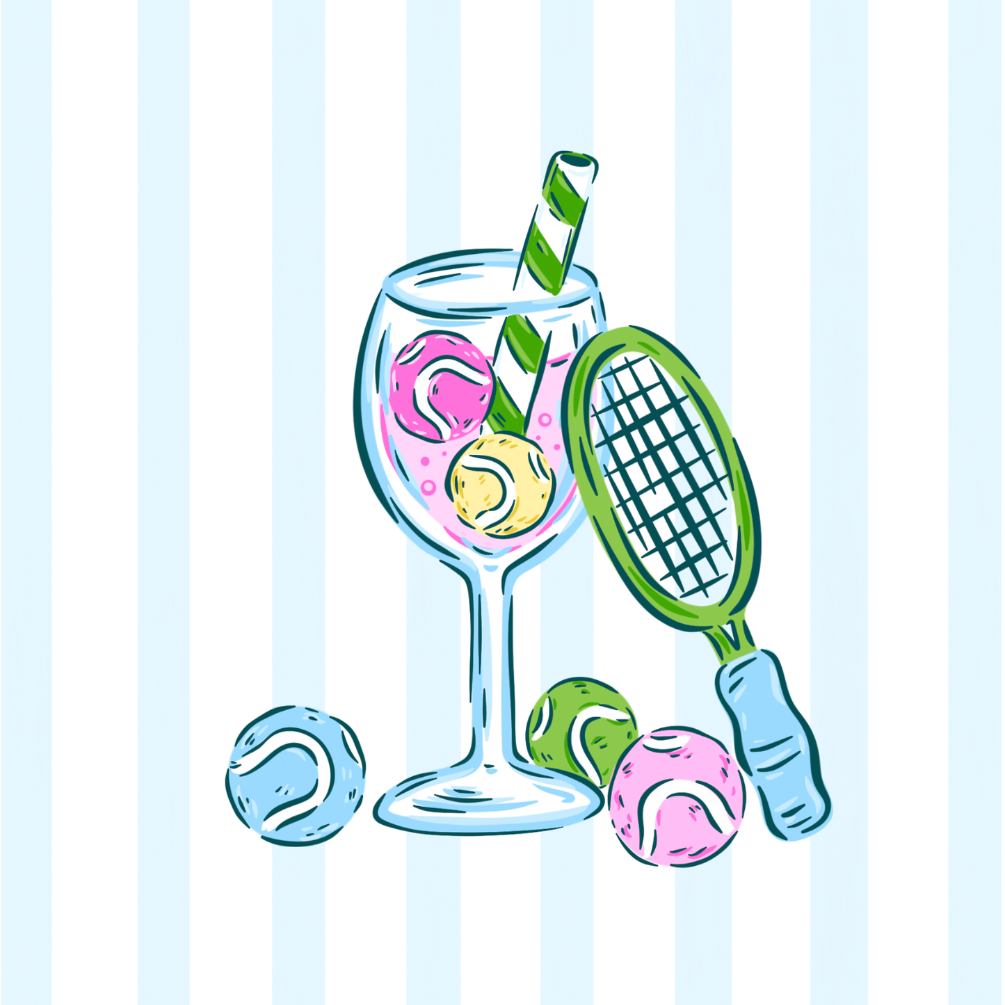 KEVA and Created By - Country Club Coasters Set of 4