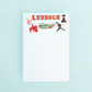 Lubbock Pattern Notepad