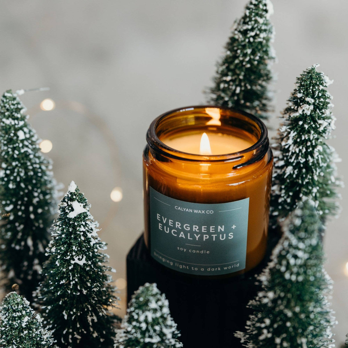 Calyan Wax Co. - Evergreen + Eucalyptus Candle