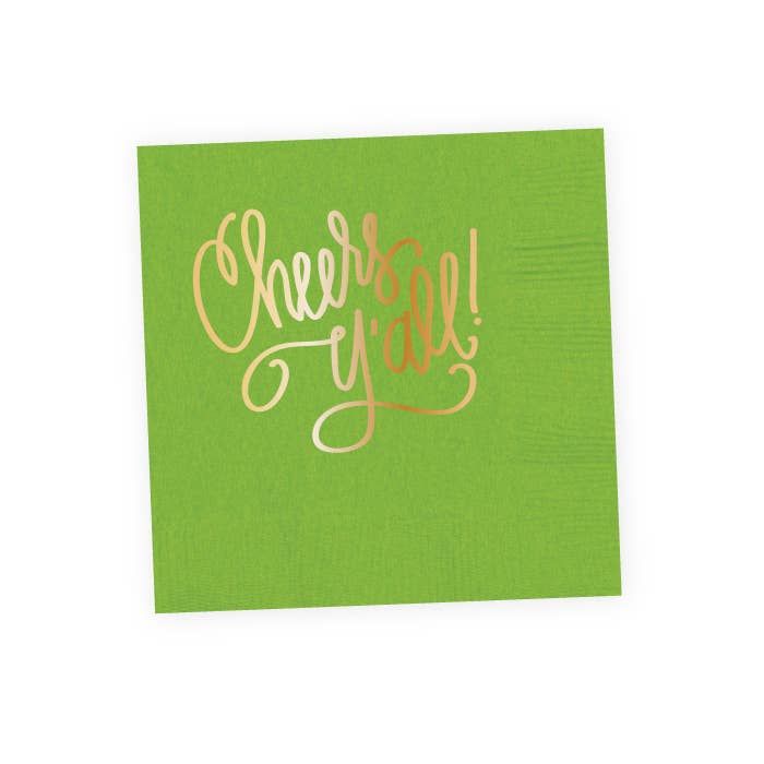 Cheers Y'all | FOAM Cups (10 per package) - Natalie Chang