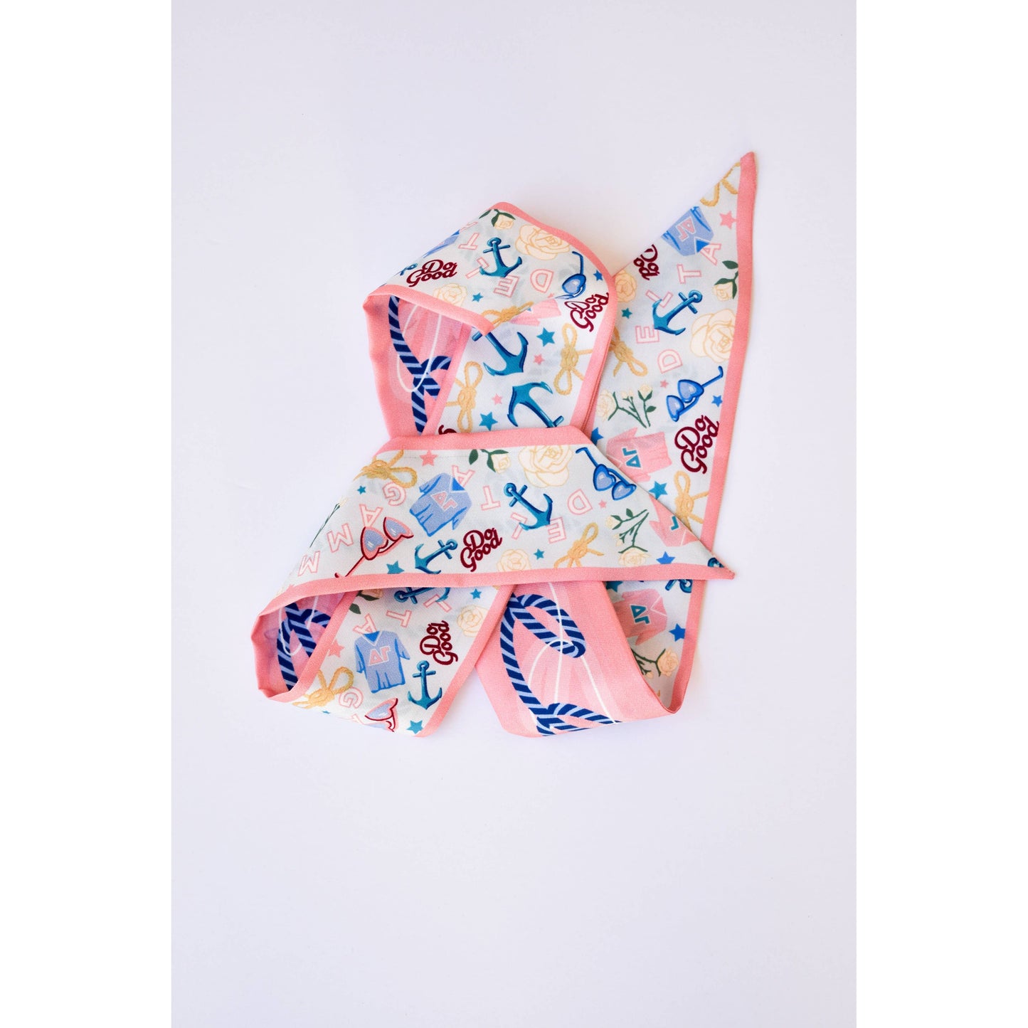 Saturday Silks - Delta Gamma Skinny Scarf