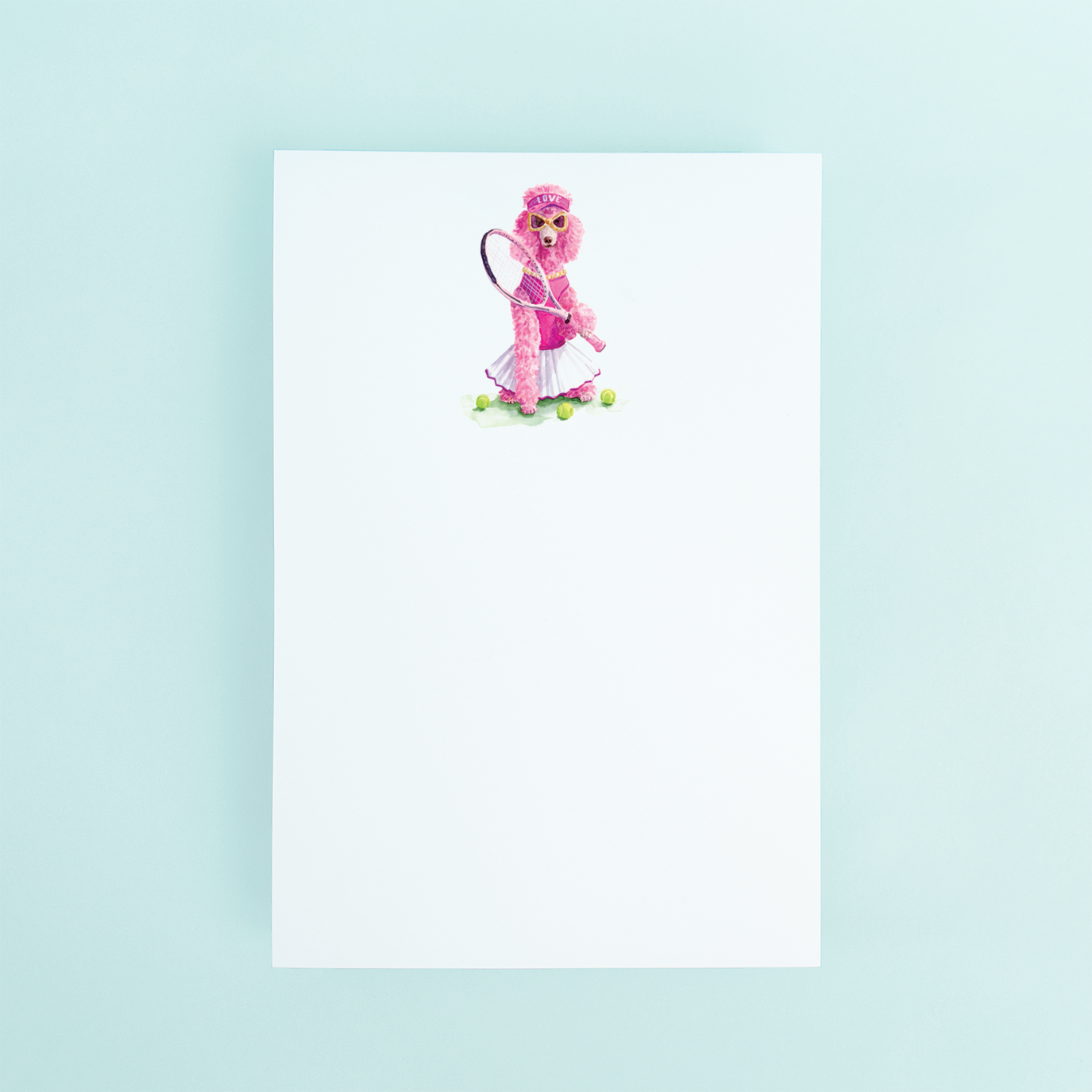 Taylor Paladino - Notepad - Tennis Poodle