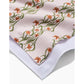 Floral Fall Stripe Tea Towel