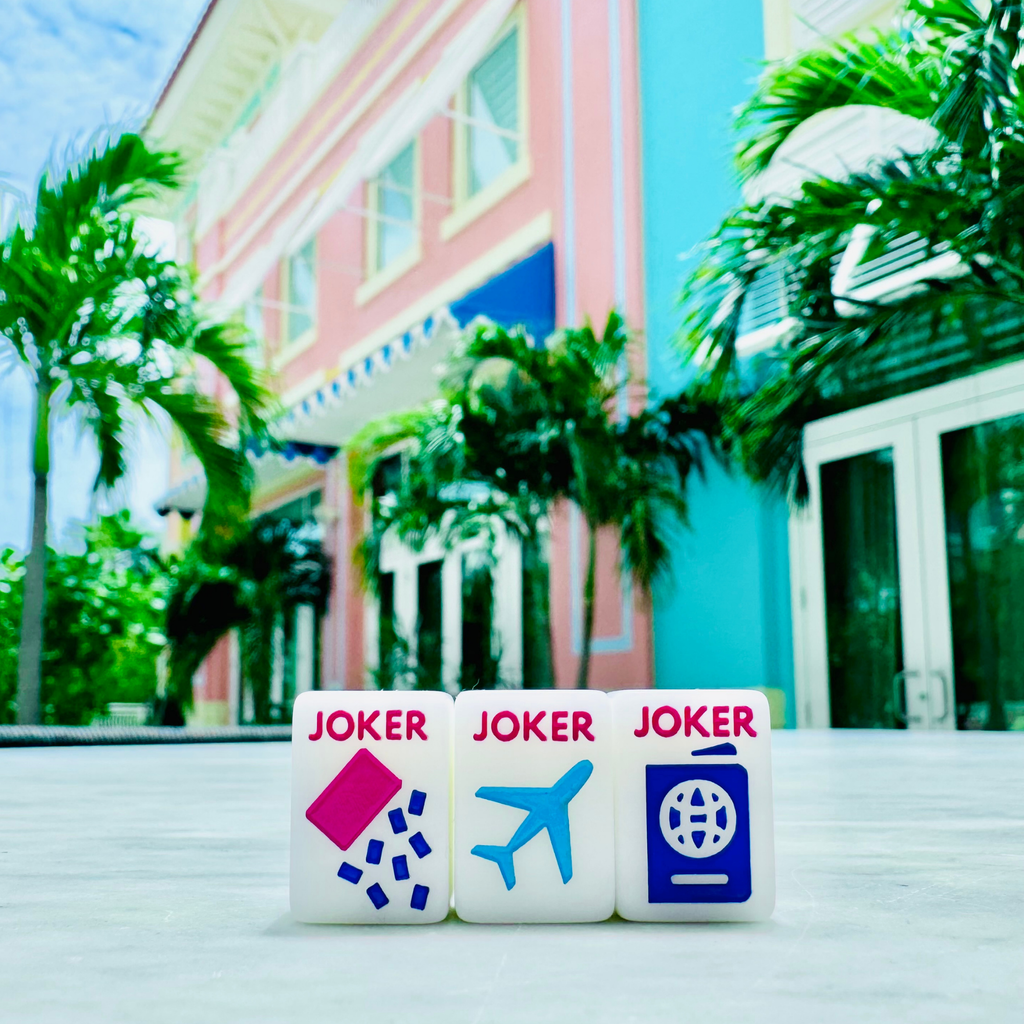 LIMITED TIME SALE - My Fair Mahjong - MINI ANYWHERE SERIES- Tiny Travel Mahjong Set