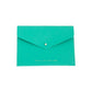 Peace Love Mahjong - Card Clutch: Hunter Green