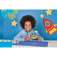 Outta This World-Scented Puzzle Eraser-Set of 5
