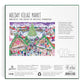 Michael Storrings Holiday Village Market Foil Puzzle
