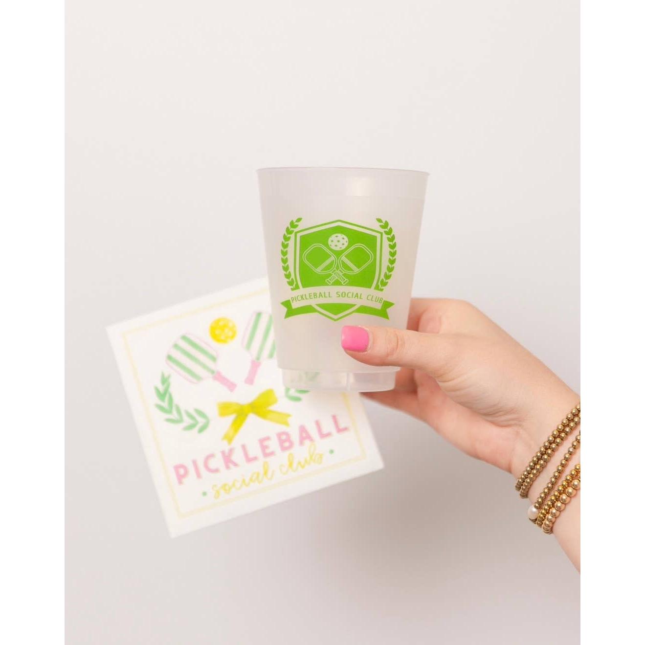 Pickleball Social Club Paper Cocktail Napkins
