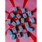 Peace Love Mahjong - Mod Tiles - French Blue: French Blue