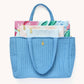Simplified by Emily Ley - Quilted Tote Bag - French Blue