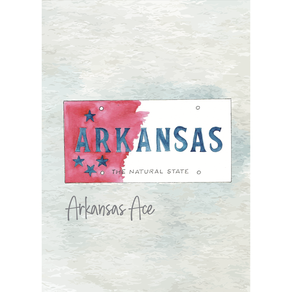 Arkansas Ace Playing Cards
