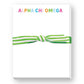 Donovan Designs - SORORITY GREEK RAINBOW MINI NOTEPAD: SIGMA KAPPA
