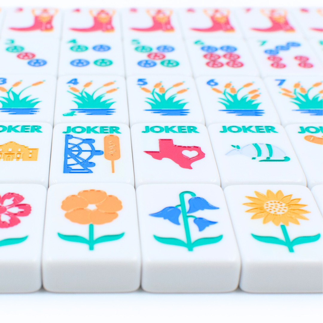 My Fair Mahjong - THE TEXAS SERIES  |  Mahjong with Lone Star Flair  |  Mesquite White Tile