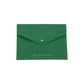 Peace Love Mahjong - Card Clutch: Hunter Green