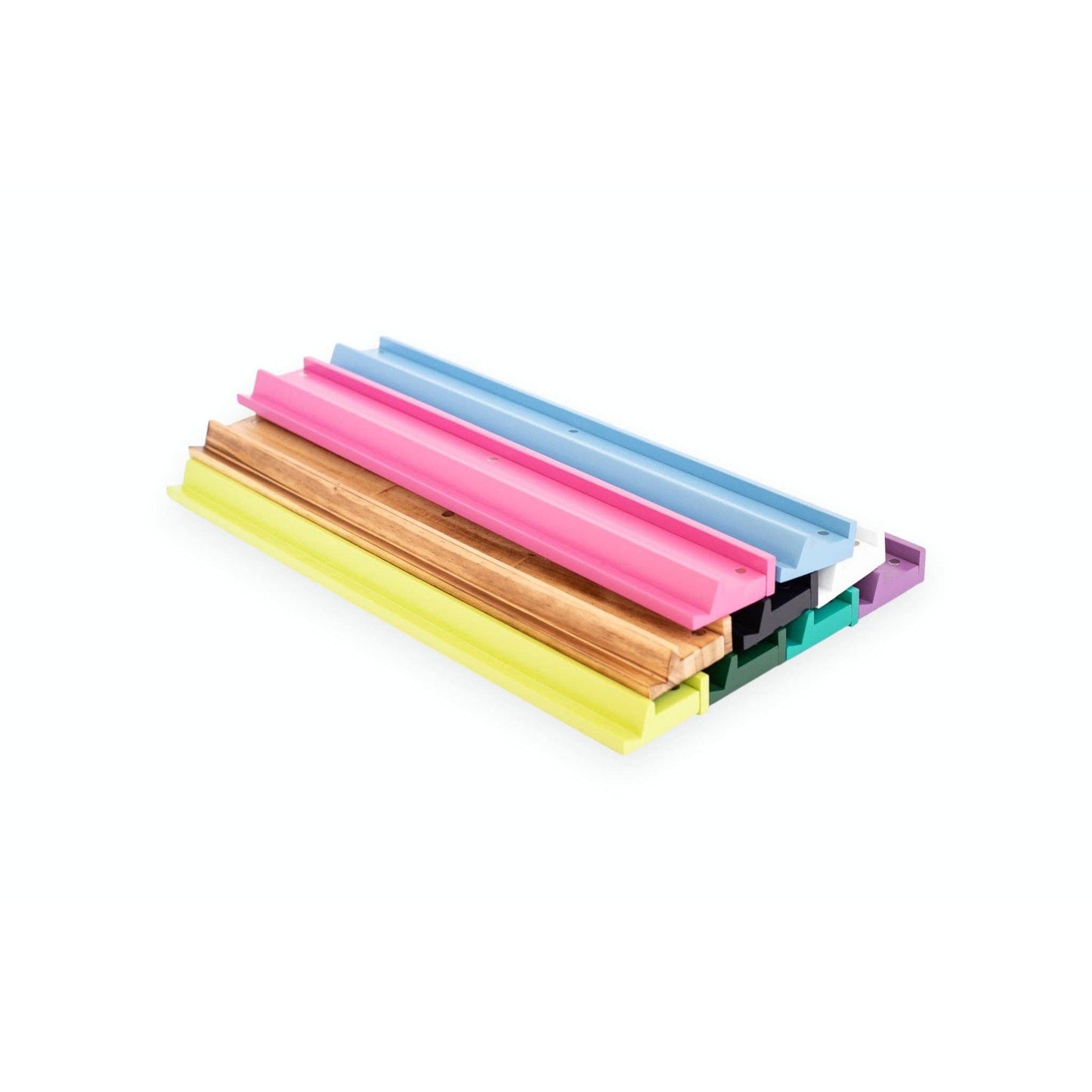 Peace Love Mahjong - Mahjong Racks & Pushers (Set of 4): Lilac