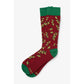 Under the Mistletoe Carded Cotton Sock