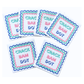 My Fair Mahjong -  Crack Bam Dot Mahjong Napkins - 50-Pack | 5'' x 5'' folded