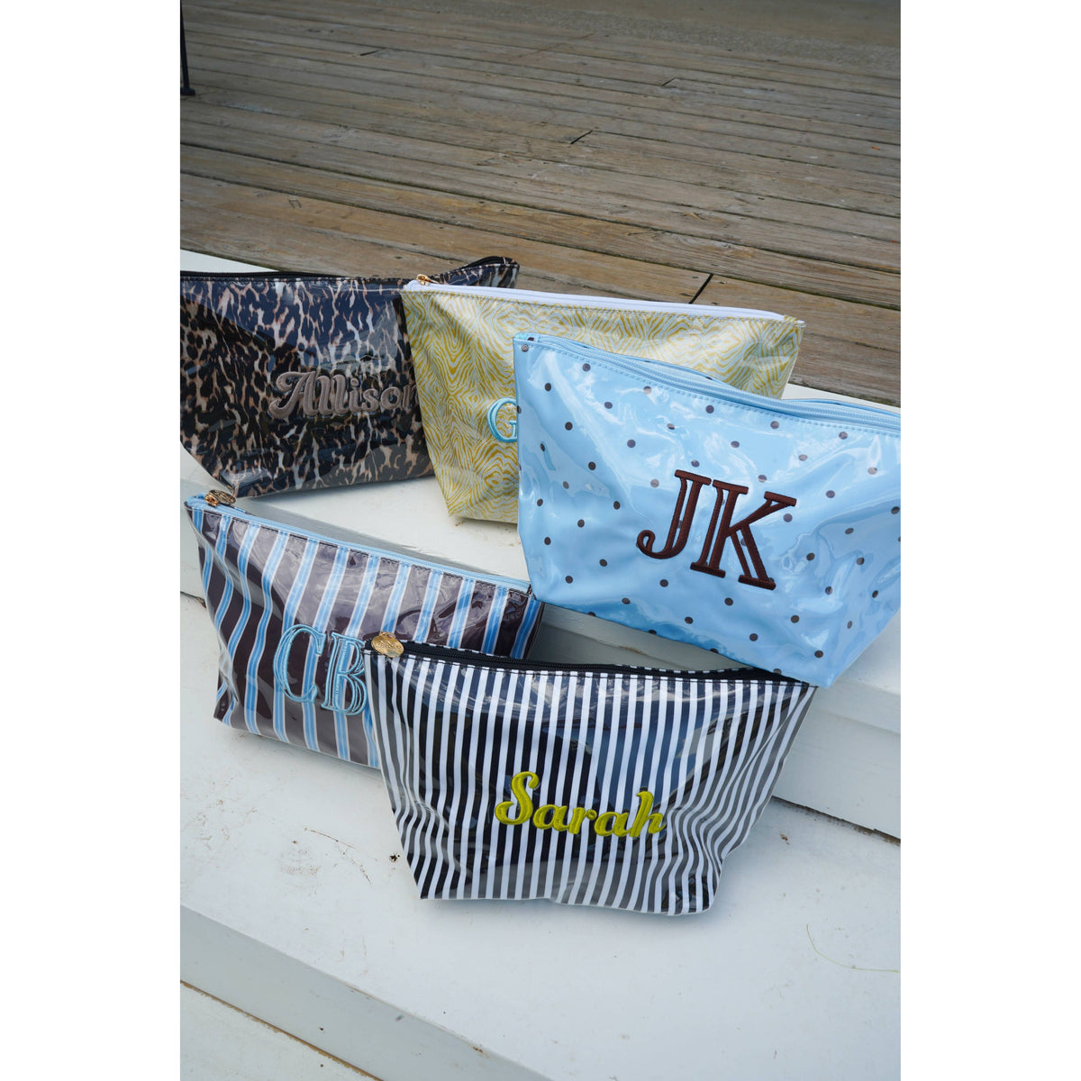 Clear Coat Bag for Embrodiery - Fall Collection: Chartreuse Zebra - KENKUSTOMZ