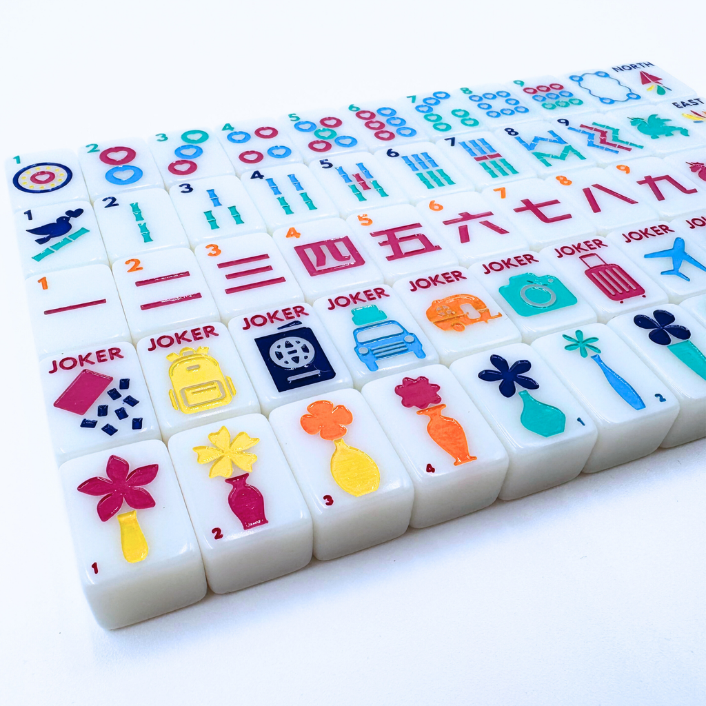 LIMITED TIME SALE - My Fair Mahjong - MINI ANYWHERE SERIES- Tiny Travel Mahjong Set