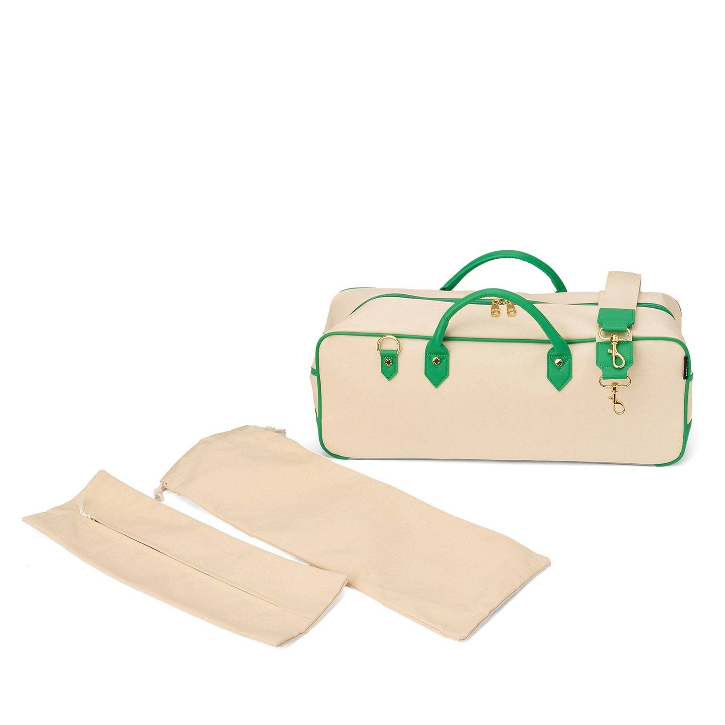 Boulevard - "Margo" Natural Mahjong Tote : PINK PUNCH