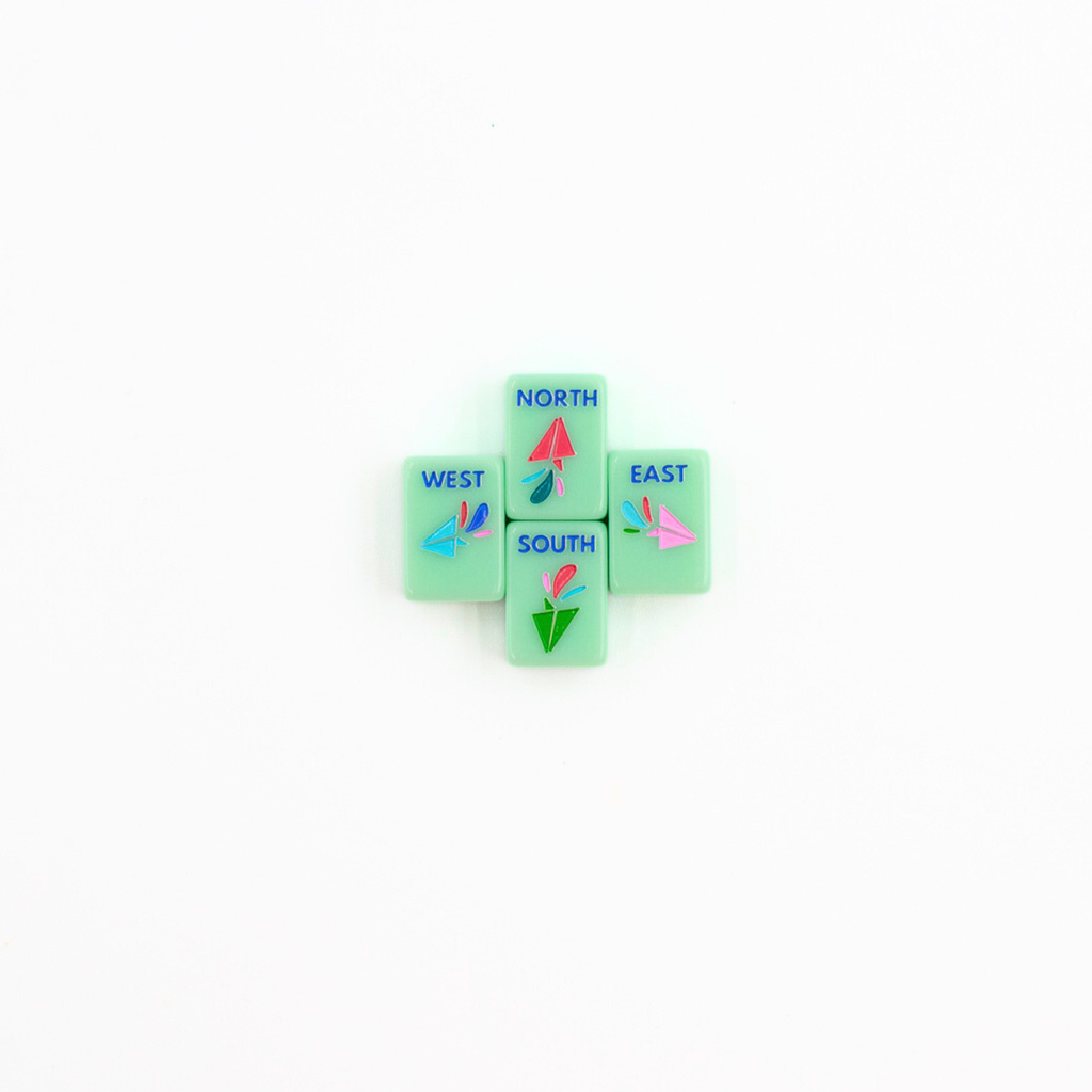 LIMITED TIME SALE - My Fair Mahjong - MINI TRAVEL MAHJONG  |  Mini Anywhere Series  |  Green