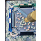 TAYLOR GRAY - Mahjong Mat Blue Bam Bird