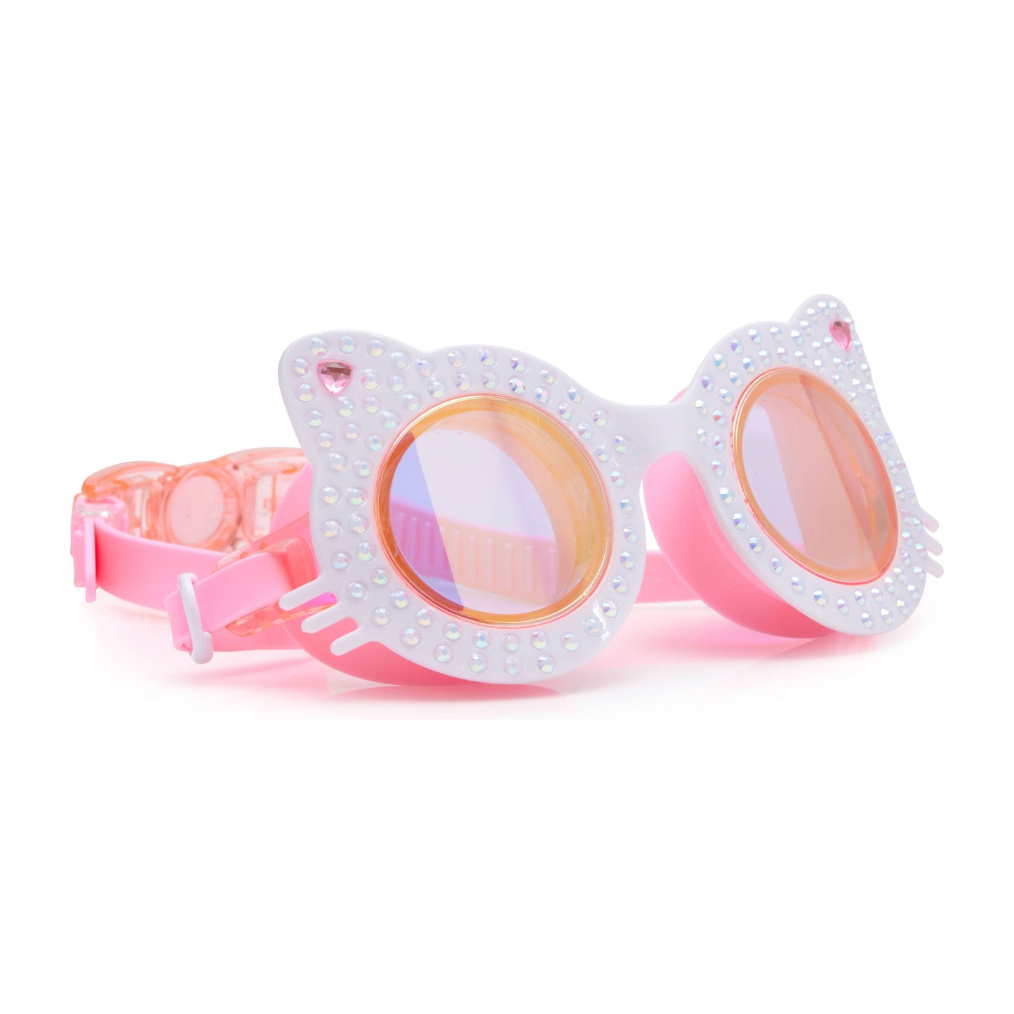 Powder Purr Cat Kids' Swim Goggles