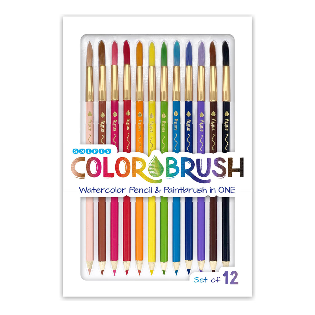 COLORBRUSH - watercolor 
pencil/paintbrush