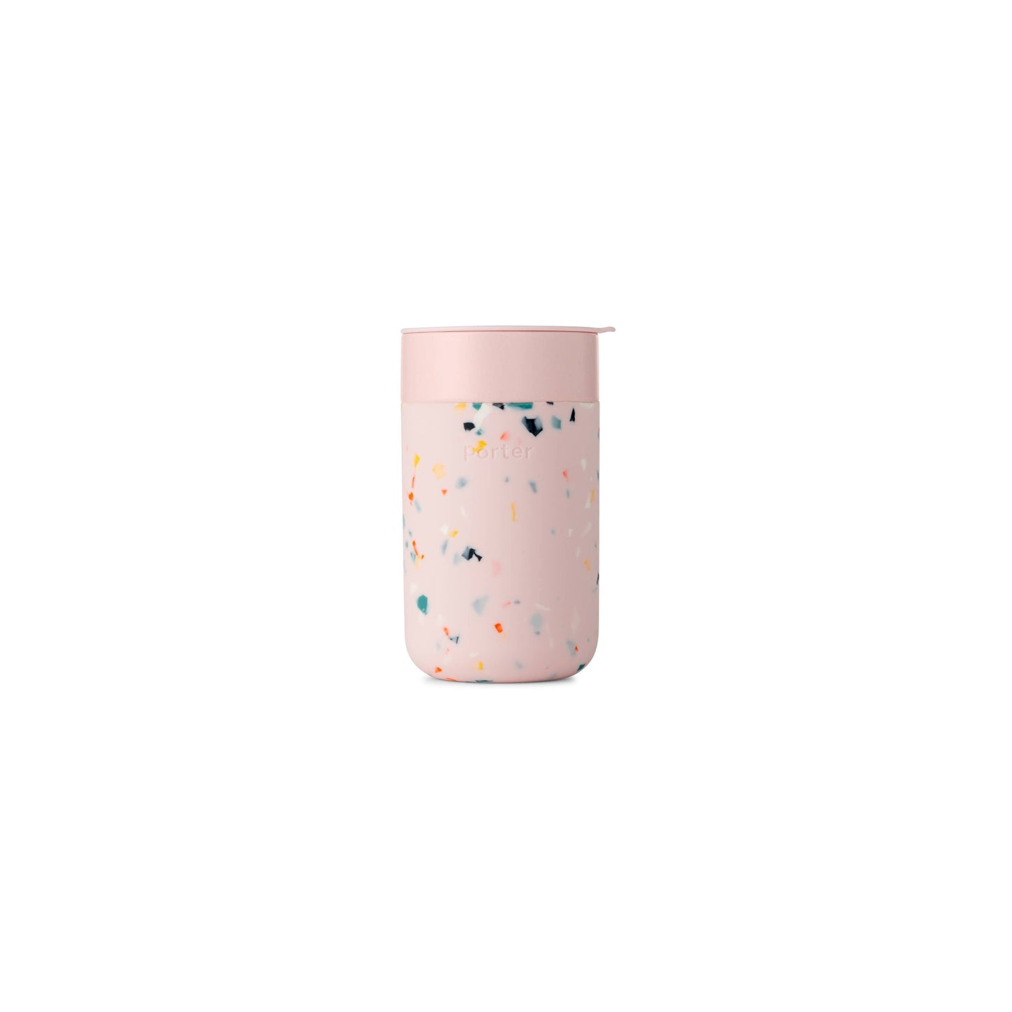 W&P - Ceramic Reusable Coffee Mug 16oz: Terrazzo Blush