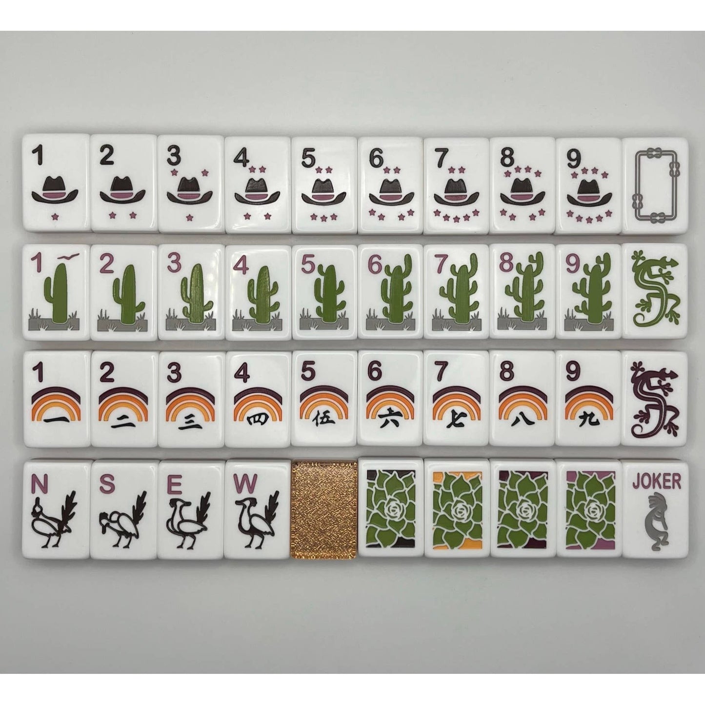 Luxe Mahjong - Western Mahjong Set