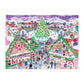 Michael Storrings Holiday Village Market Foil Puzzle